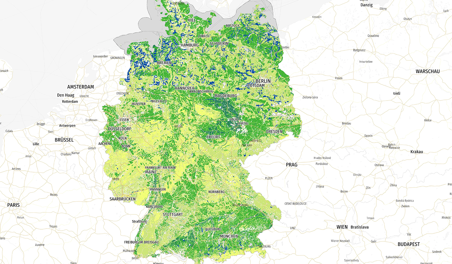Nutzbare Feldkapazität (nFK) – Bodenwasserverfügbarkeit in onmaps analysieren