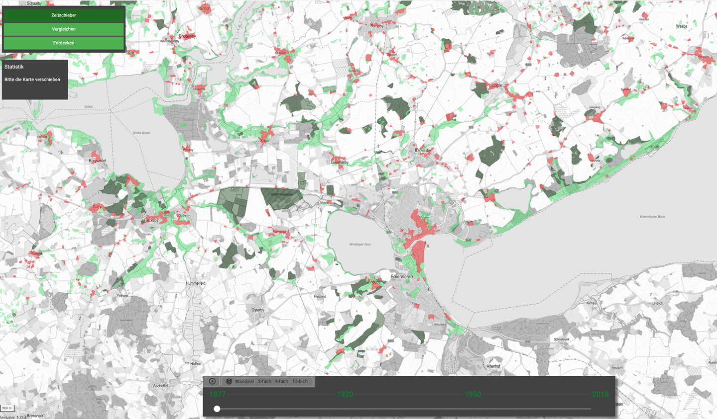 Landschaftswandel-Karten mit onmapsDataVis – Regionale Veränderungen interaktiv erleb Landschaftswandel-Karten mit onmapsDataVis – Regionale Veränderungen interaktiv erleb