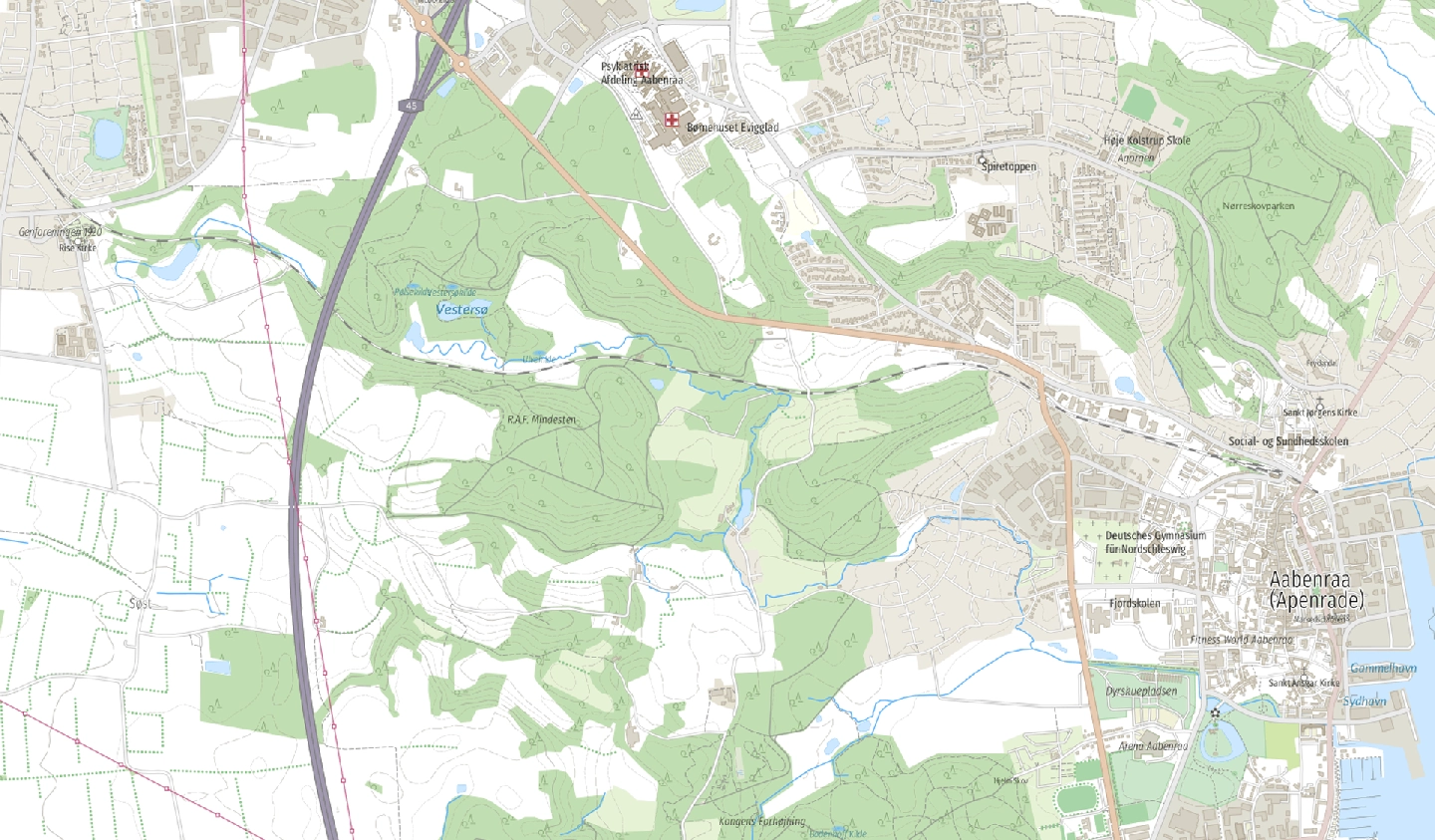 Neue Höhenlinien für Dänemark in onmaps verfügbar Neue Höhenlinien für Dänemark in onmaps verfügbar