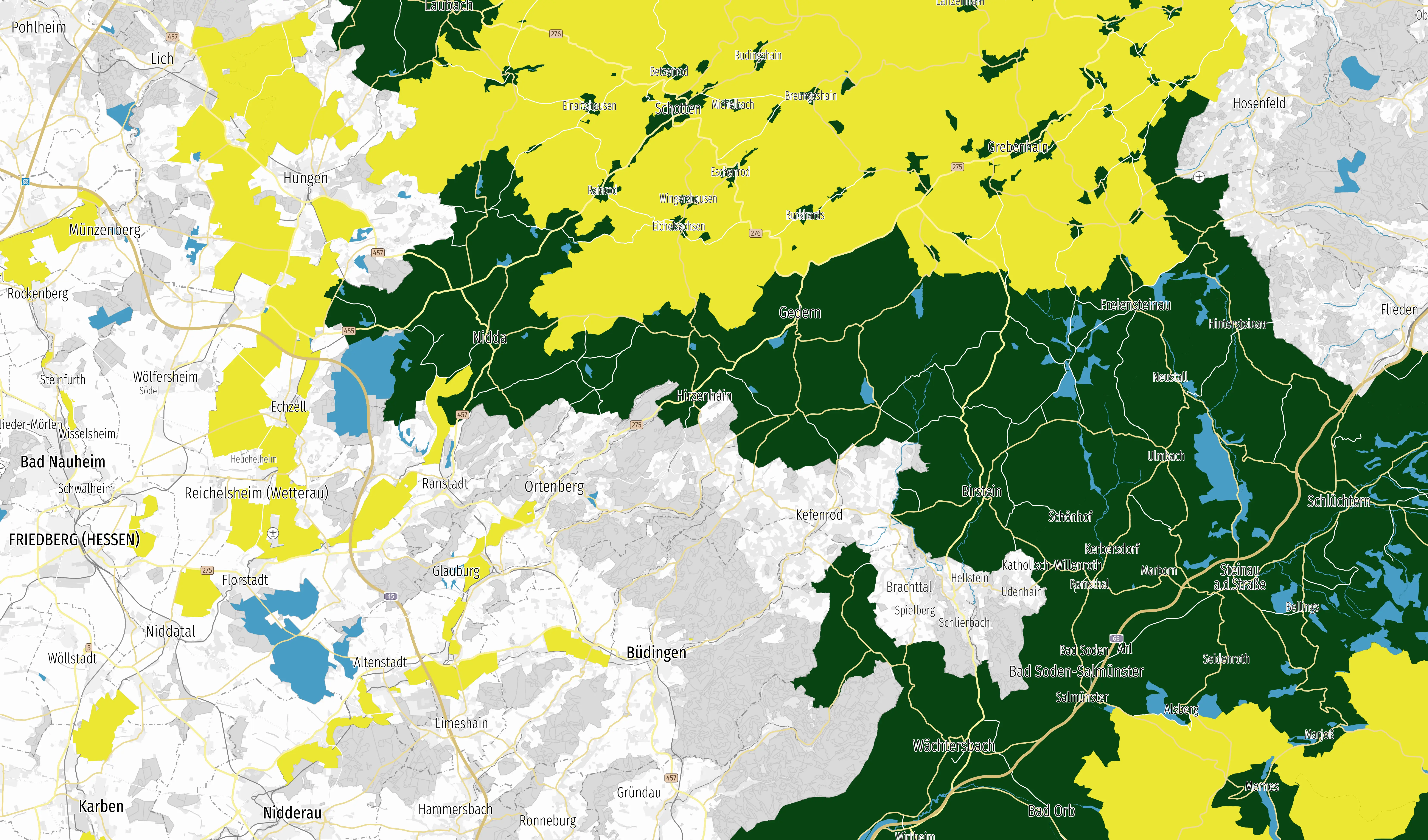 Schutzgebiete jetzt in onmaps verfügbar – Planung mit Naturschutzdaten erleichtert